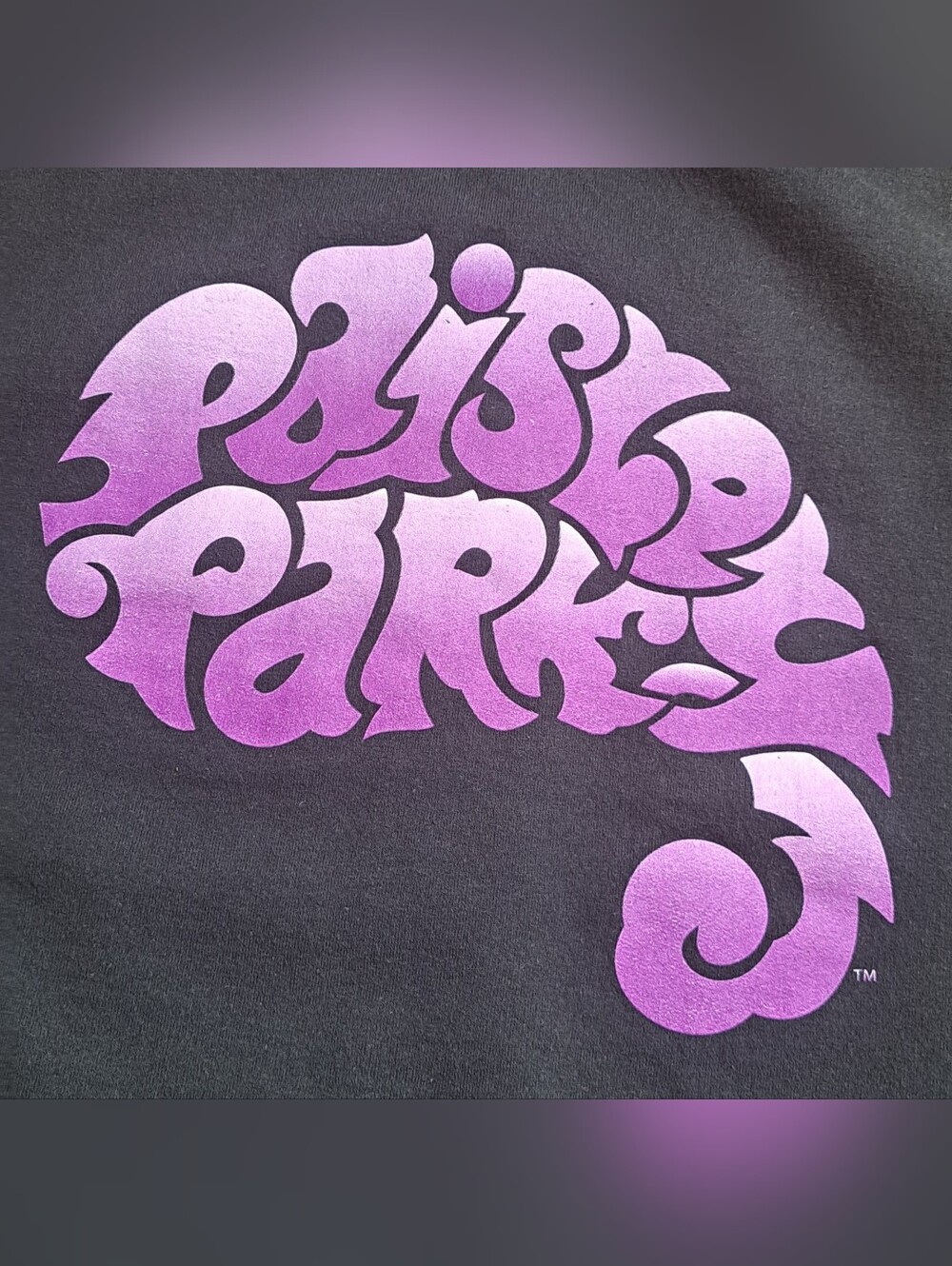 Official Prince Paisley Park Love Symbol Zip Hoodie 2017 Ladies 2XL - Picture 3 of 9